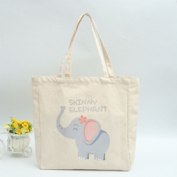 CArtoon Canvas Cotton Shopping Bag